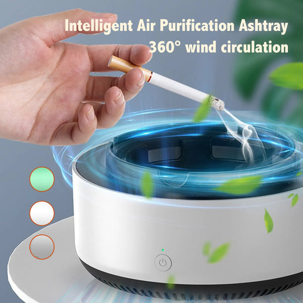 Smart Cigarette Ashtray Air Purifier